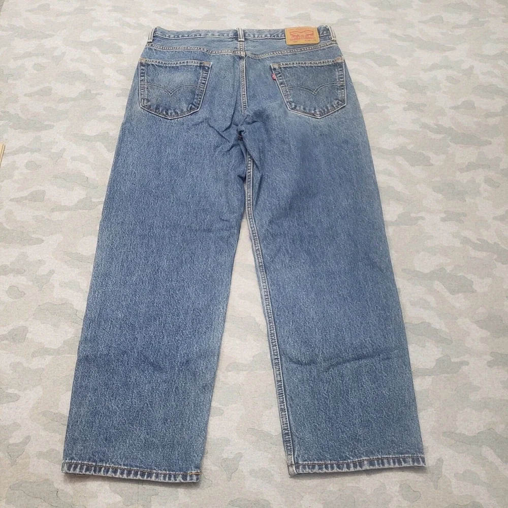 Levi's‎ 505 Jeans Men's 36x30 Blue Straight Leg Denim Medium Wash